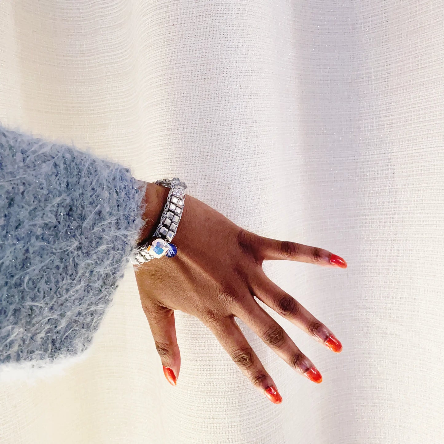 Bracelet Crystal - Million Bucks - Winter Inspired Argent